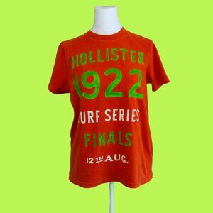 Vintage Y2K orange Hollister y2k Babydoll Tee T-shirt Surf